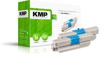 KMP O-T36D cartouche de toner 2 pièce(s) Compatible Noir