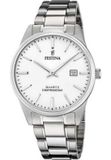 Festina Herenhorloge F20511/2 Analoog Roestvrij Staal Zilverkleurig