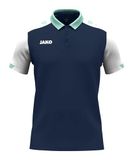 Jako Dynamic Polo Kinderen - Marine / Wit / Munt | Maat: 152