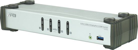 ATEN CS1914 DisplayPort KVM switch 4-poorts