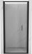 Mexen Exo porte pliante douche 95 cm, verre transparent, finition noire