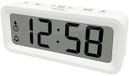 Technoline WT 175 - Wekker - Digitaal - Alarm - Snooze - Datumaanduiding - 12/24 - Luchtvochtigheidaanduiding - Binnentemperatuur - Batterij indicator - Rechthoek - Wit