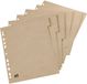 Oxford Touareg, register, DIN A4, 5-delig, van gerecycled kraftkarton, beige, 20 stuks