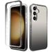 Samsung Coque Hybride Samsung Galaxy S24 Gradient Series - Noire / Transparente