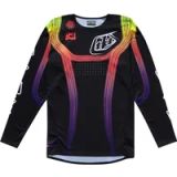 Troy Lee Designs SE Pro Stripes Motocross-trui Zwart/meerkleurig 2XL