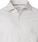 VENTI modern fit overhemd - jersey - lichtgroen gestreept - Strijkvriendelijk - Boordmaat: 39
