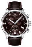 Tissot Montre pour homme Chrono XL Classic, référence 116.617.16.297.00, couleur marron foncé