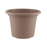 VASO VENEZIA CILINDRO 30CM TORTORA