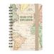 Legami Weekplanner met spiraalbinding, klein, 12 maanden, dagboek van januari 2025 tot december 2025, opvouwbare planner 2025/2026, sluiting met elastiek, laatste vak, adresboek, 8,5 x 13 cm, reizen