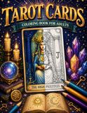 Tarot Cards Coloring Book For Adults