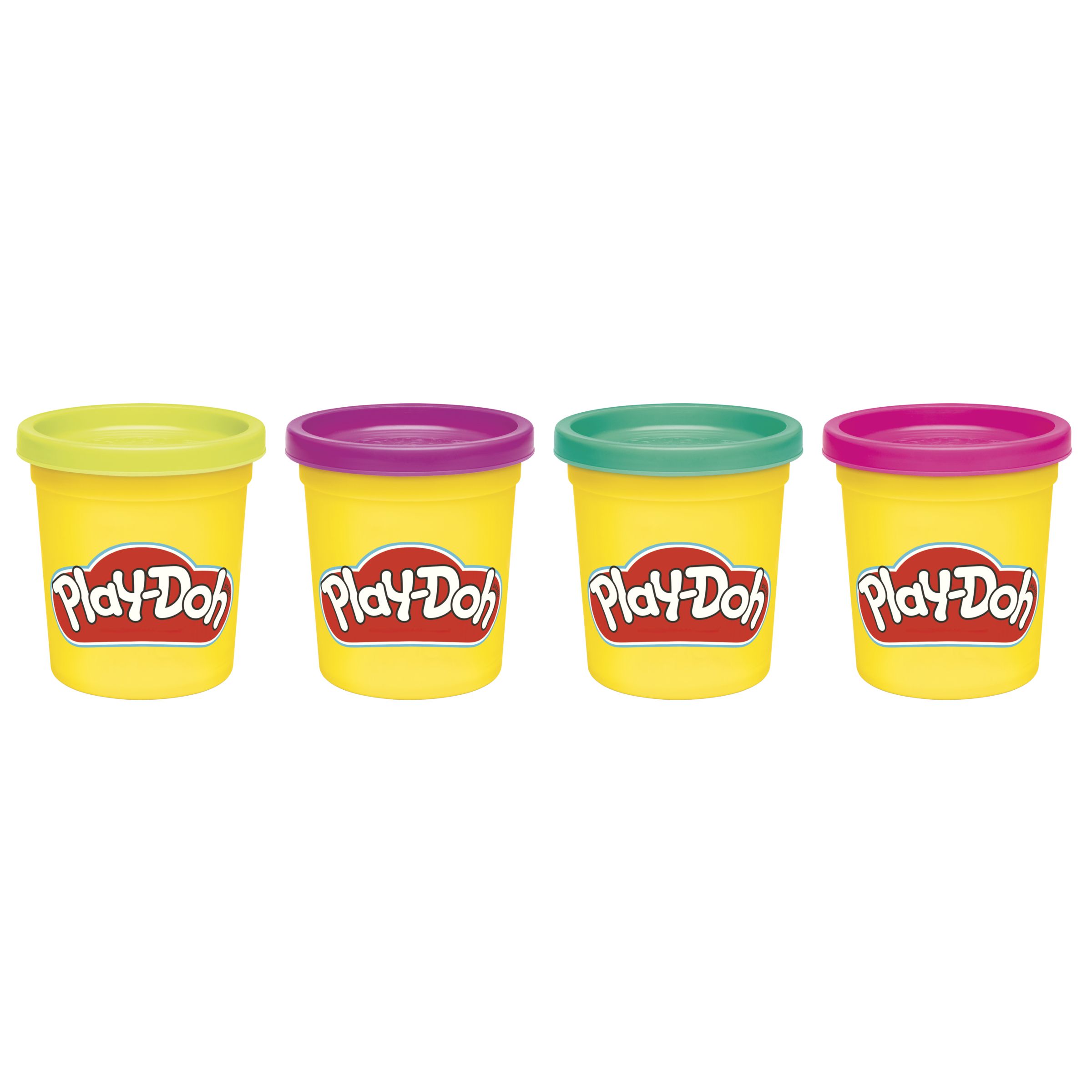 Play-Doh 4-pack Levendige kleuren