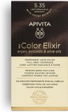 Apivita My Color Elixir 5.35 Lichtbruin Mahoniegoud