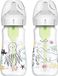 Dr. Brown's Options+ Anti-Colic Babyfles - Brede halsfles - 270ml - Oceaan - 2 stuks