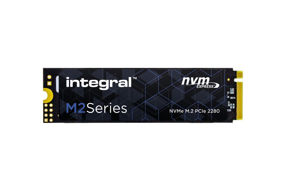 Integral 512GB M.2 NVMe PCIe Gen3 SSD - 3450MB/s Read