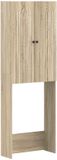 vidaXL Toiletkast ALKMAAR Sonoma Eiken 66 x 25,5 x 190 cm Hout