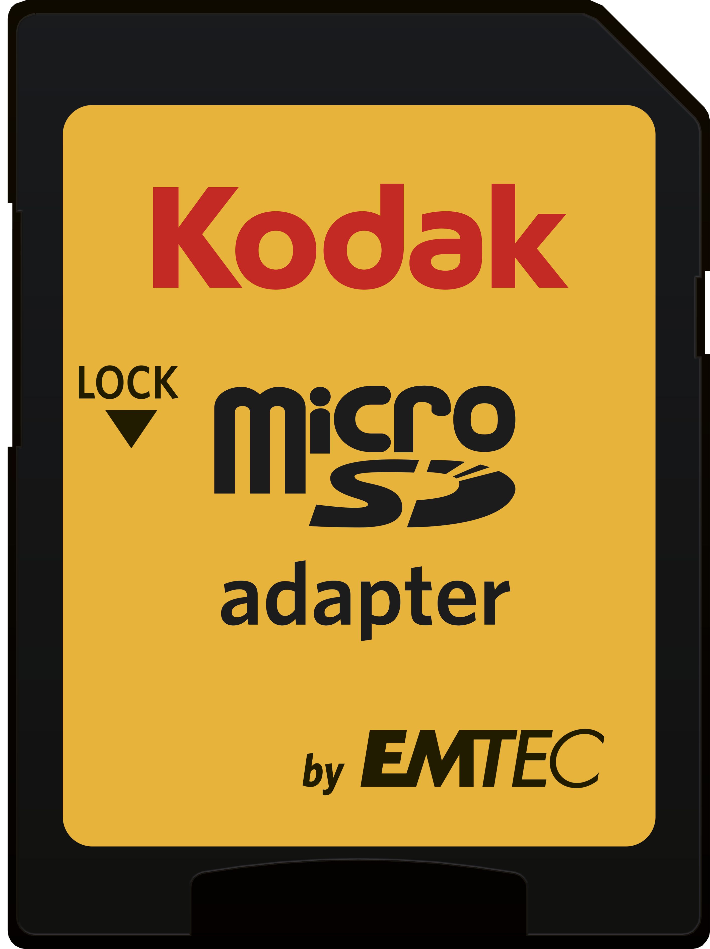 Emtec Kodak microSDXC 128GB - Class 10 - 85MB/s Lezen - SD Adapter