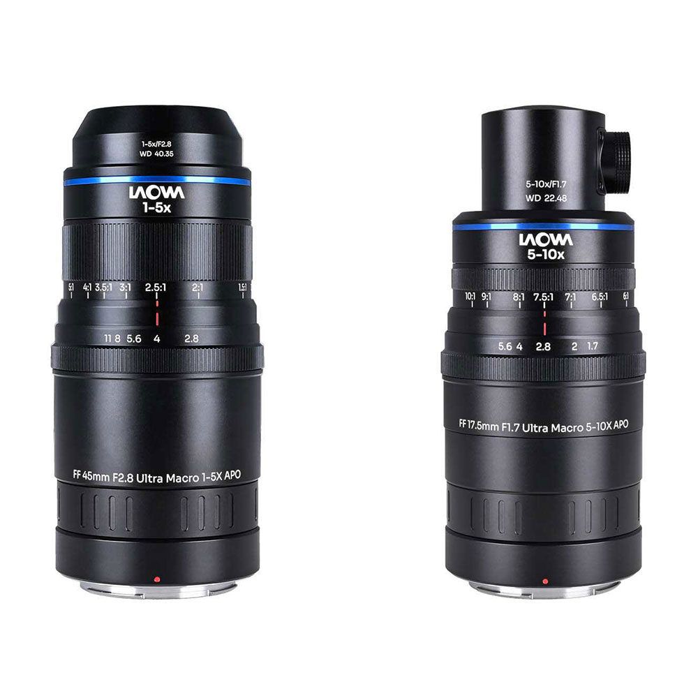 Laowa Aksen 2-lens Bundel 45mm f/2.8 + 17.5mm f/1.7 (Coax Ill) Nikon Z-mount