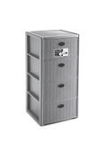 Commode Elegance Commode 40 x 40 x 80 grijs