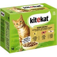Kitekat Multipack Kleurrijke Variatie in Saus 12x85 g