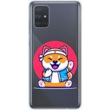 1001 coques Samsung Galaxy A71 Shiba ninja bedrukt siliconen hoesje