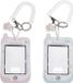 Sans marque Cartoon Porte-cartes Bracelet spirale pour cartes Star - Lot de 2 - 6,8 x 11 cm