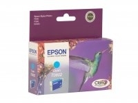 Epson Hummingbird T0802 Cyan Ink Cartridge single pack / cyaan