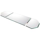 Plymor Runner Set 5mm afgeschuinde glazen spiegel, 36" x 12"
