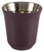 Tasse à expresso - Double paroi isolant - 80 ml - Violet