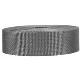Strapworks Polypropyleen riem, licht, 3,8 cm x 22,9 m, antraciet
