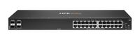 HPE Aruba Networking CX 6000 Managed L3 Gigabit Ethernet Switch 24-Port 1U Zwart
