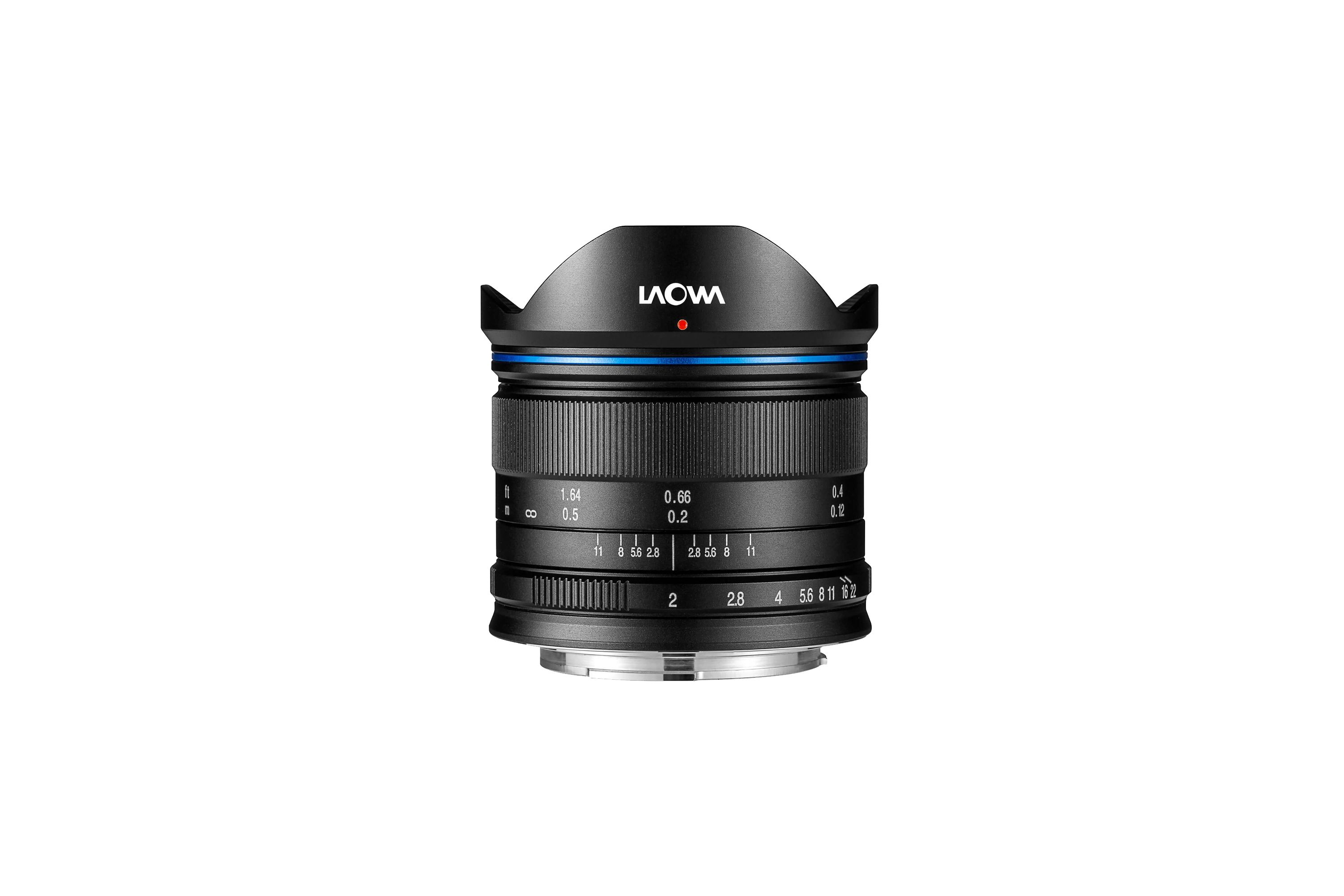 Laowa 7.5mm f/2 MFT Groothoeklens - Zwart