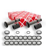 febi bilstein 01157 rep. set bouten enkele set, 1 stuk | Compatibel met: VW KAEFER
