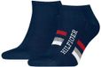 Tommy Hilfiger heren 2P sokken blauw
