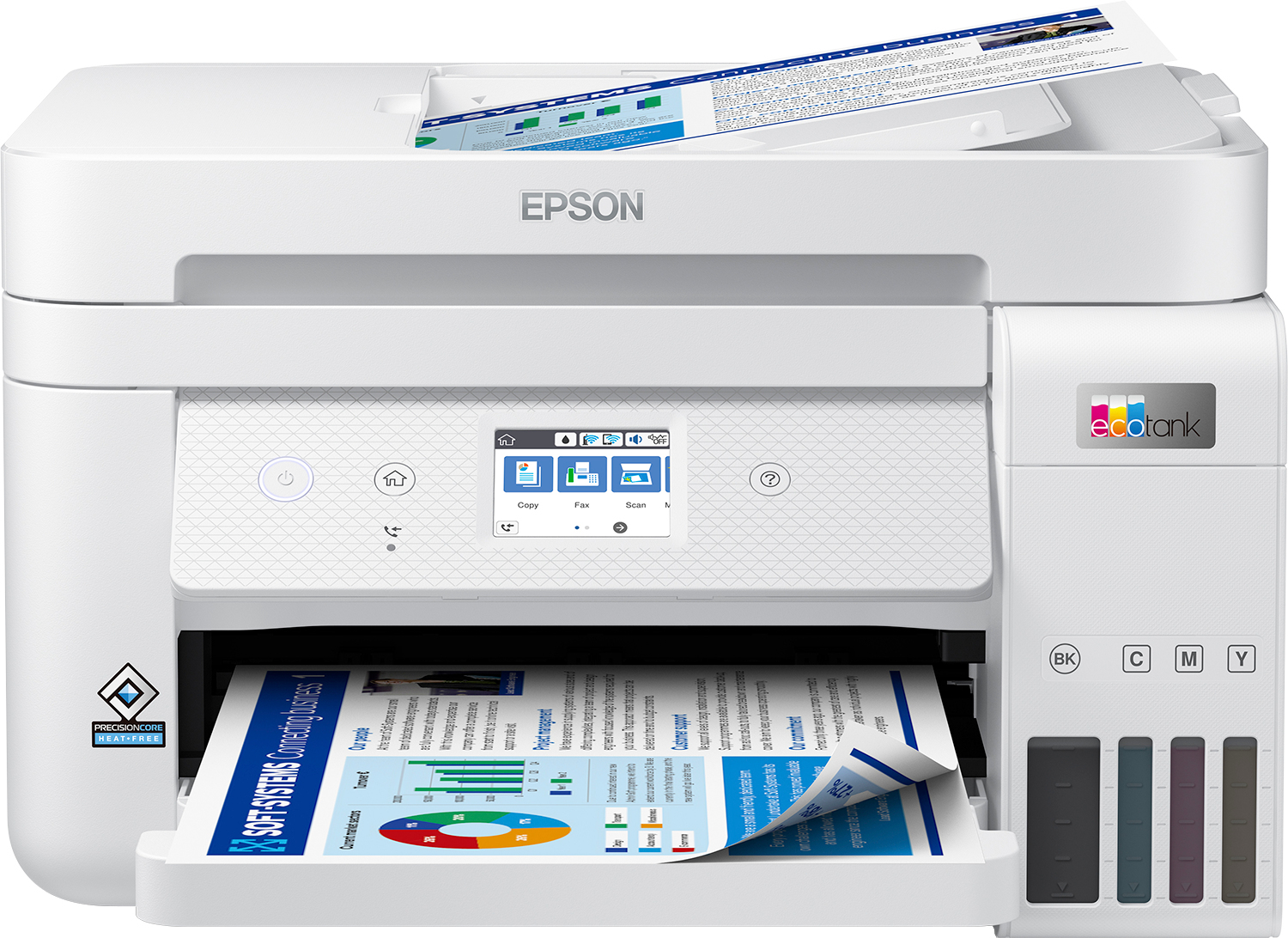 Epson EcoTank ET-4856 A4 multifunctionele Wi-Fi-printer met inkttank, inclusief tot 3 jaar inkt