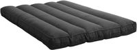 Bananair - Futon matras - Afneembare hoes - Futon bed - Vloermatras - Logeerbed Tweepersoons - Ribfluweel - 140x190 cm - Donkergrijs