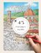 Voyage en Europe: Livre de coloriage adulte anti-stress
