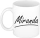 Bellatio Decorations Miranda Naam koffiemok