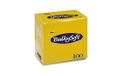 Bulky Soft BS-32590 servetten 1/4 vouw, 2-laags, 12 cm x 12 cm, geel (100 stuks)
