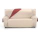 ECOMMERC3 Bankhoes voor 4-zits, XL, super verstelbaar, XL, omkeerbaar, beige/rood, extra zacht, 100% Made in Spain