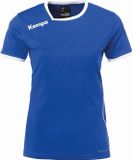 Kempa Curve Shirt Dames - Blauw / Wit - maat XS
