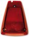 UFO Universal Rear Fender Me08074 Feu arrière rouge