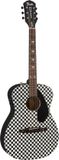 Fender Tim Armstrong Hellcat Checkerboard Akoestische gitaar