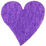 Petra's Bastel News 100 stuks gebogen harten ca. 30 mm, viltkleur violet, fliz, 0, 19 x 12 x 5 cm