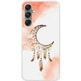 1001 coques Samsung Galaxy A24 4G dreamcatcher lune bedrukt siliconen hoesje