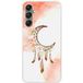 1001 coques Samsung Galaxy A24 4G dreamcatcher lune bedrukt siliconen hoesje