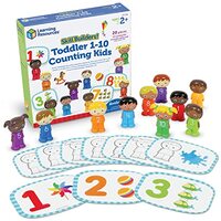 Learning Resources Vaardigheid Bouwers! Peuter 1-10 Tellen Kinderen Educatief Speelgoed 20-Stuk Set, Veelkleurig