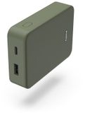 Hama Powerbank - Color - 10000mAh - 15W - 1x USB-C, 1x USB-A - Groen