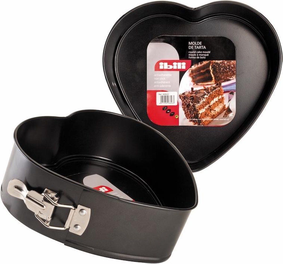 Ibili Springvorm 'Moka' Hart anti-aanbak 22 cm