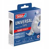 Tesa Nano Power Dubbelzijdige Montagetape 3m x 30mm - Sterk & Herbruikbaar
