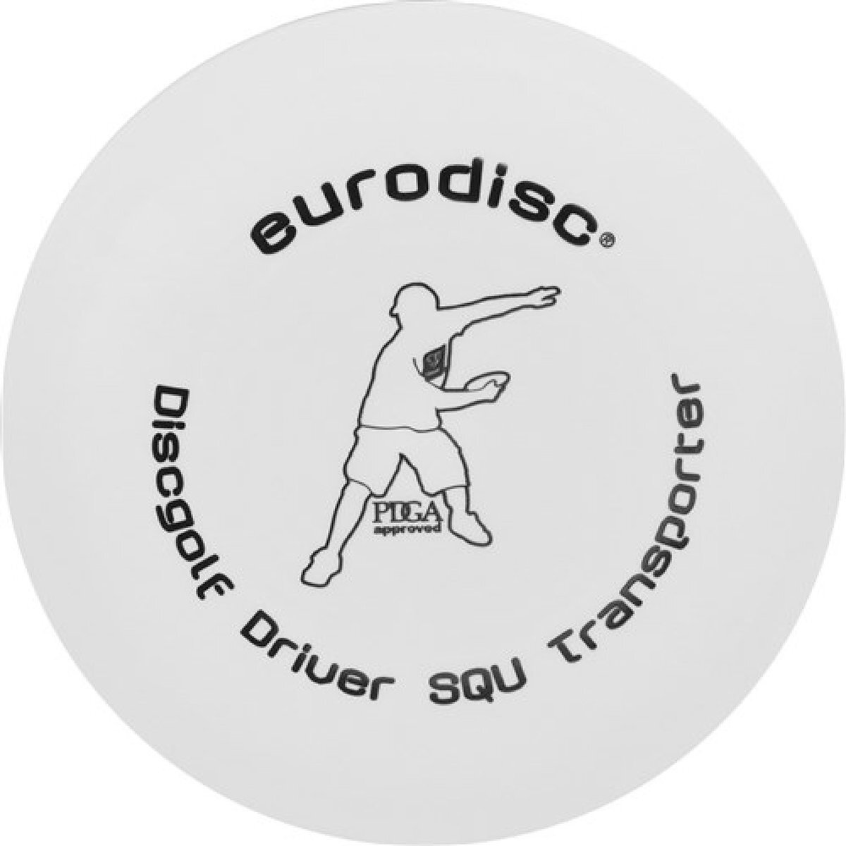 Eurodisc Discgolf Driver standaard wit